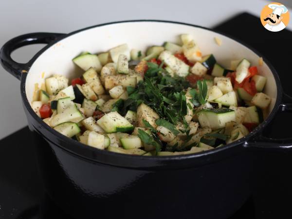 Ratatouille, helppo resepti - Valmistelu askel 4