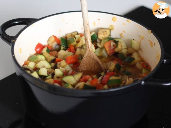 Ratatouille, helppo resepti - Valmistelu askel 5