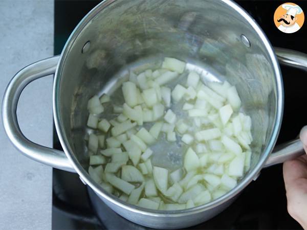 Sienikermakeitto - Valmistelu askel 1