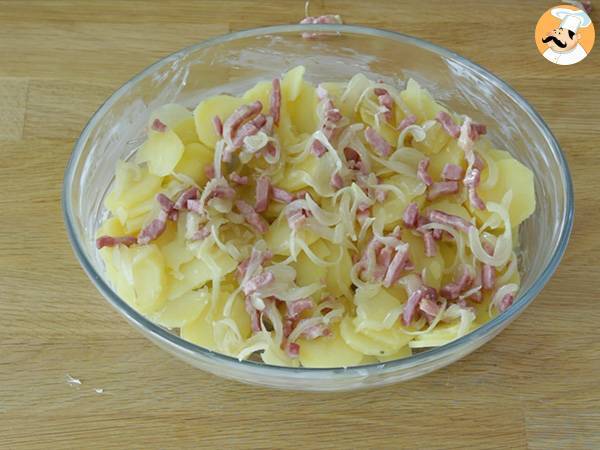 Perinteinen savolainen tartiflette - Valmistelu askel 3