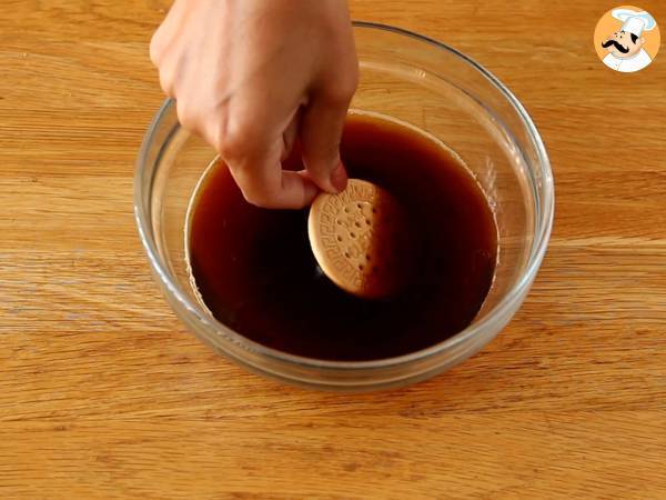 Portugalilainen keksikakku, bolacha de bolacha - Valmistelu askel 2