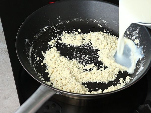Las gachas, andalusialainen kerma anisella ja kanelilla. - Valmistelu askel 3