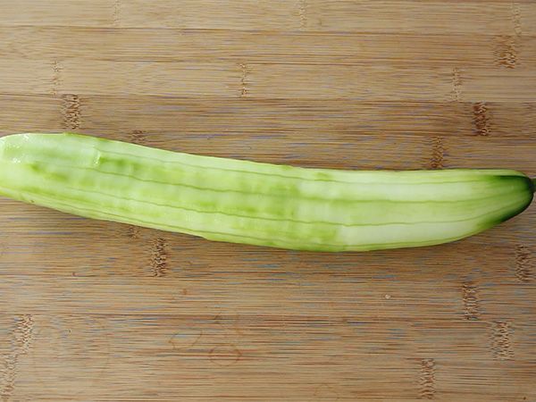 Vegaaniset kurkku- ja hummuskuppikakut - Valmistelu askel 1
