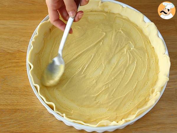 Camembert-omenakakku - Valmistelu askel 1