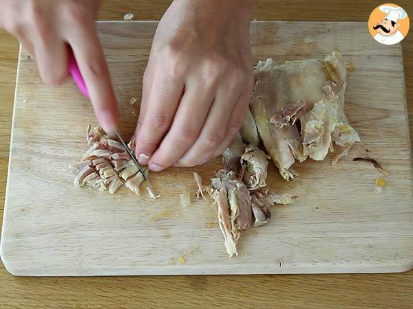 Pistaasinsinappiset kanarillettejä - Valmistelu askel 3