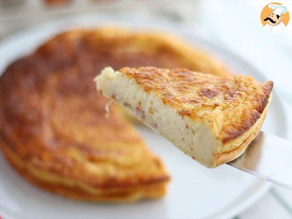 Taikinaton quiche - Valmistelu askel 5