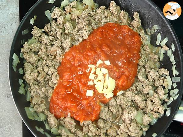 Kreikkalaistyylinen moussaka - Valmistelu askel 4