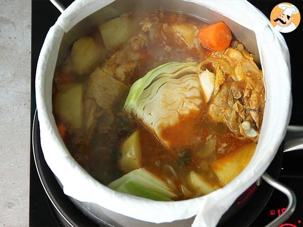 Perinteinen marokkolainen kana-couscous - Valmistelu askel 8