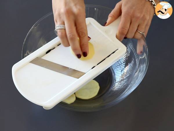 Raclette-kakku - Valmistelu askel 1