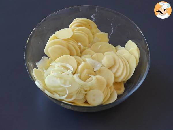 Raclette-kakku - Valmistelu askel 2