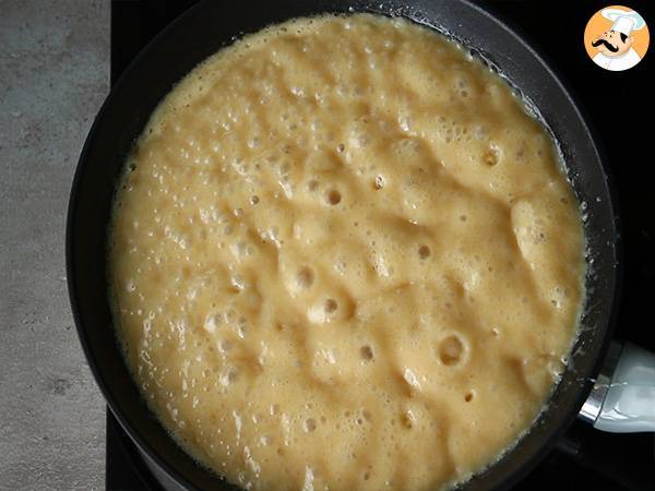 Banoffee, banaani- ja kinuskitorttu - Valmistelu askel 4