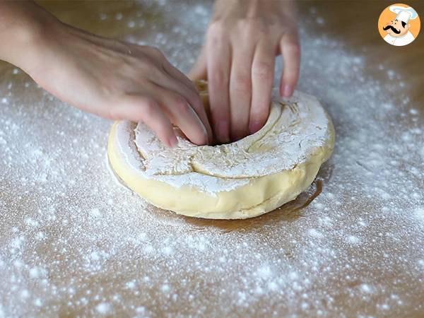 Brioche des rois askel askeleelta - Valmistelu askel 5