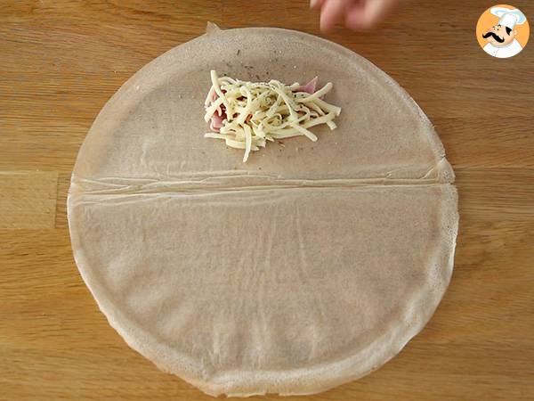 Pizza nuudelit - Valmistelu askel 2