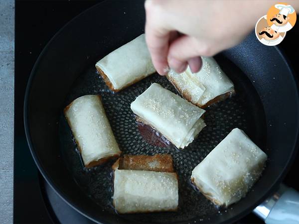 Banaanisipsejä filo-taikinalla - Valmistelu askel 5