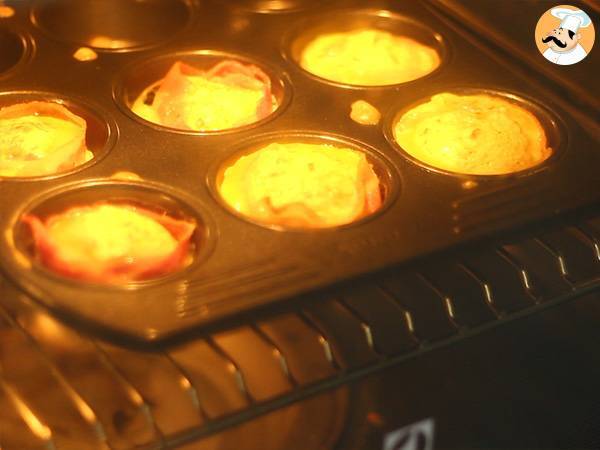 Pekoni muffinssit - Valmistelu askel 4