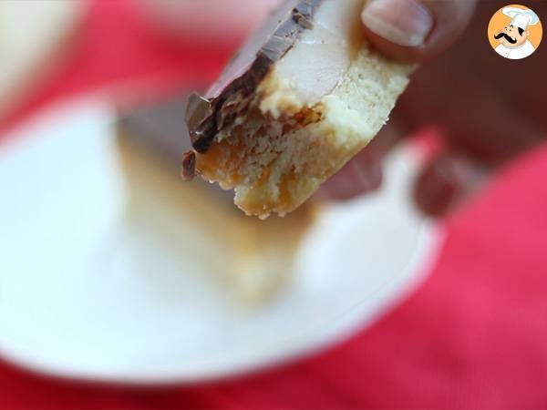 Kotitekoinen Twix tai Millionaire Shortbread - Valmistelu askel 8