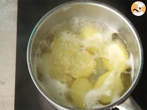 Raclette-kroketit - Valmistelu askel 1