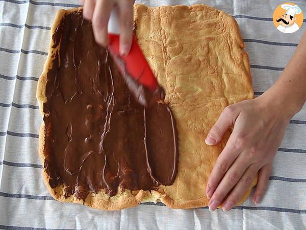 Nutella-kääretorttu - Valmistelu askel 5