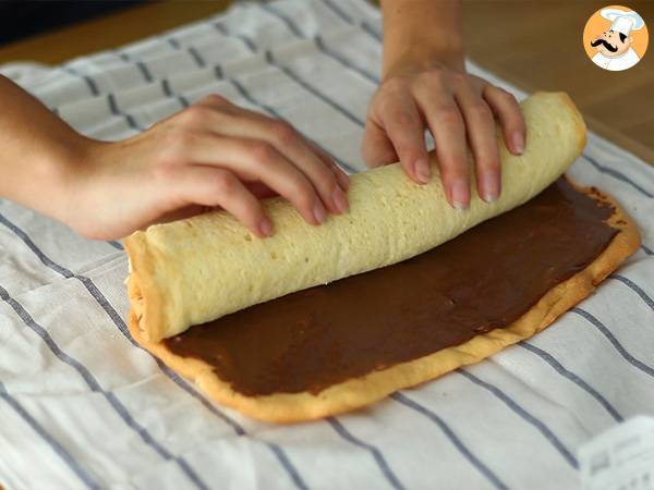 Nutella-kääretorttu - Valmistelu askel 6