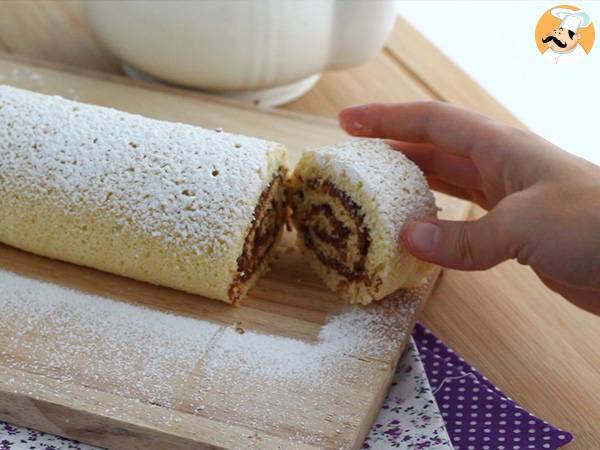 Nutella-kääretorttu - Valmistelu askel 7