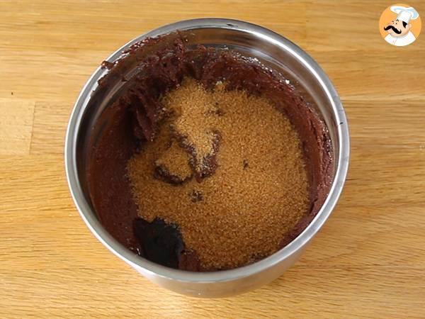 Vegaaninen brownie ilman munia ja maitoa - Valmistelu askel 2