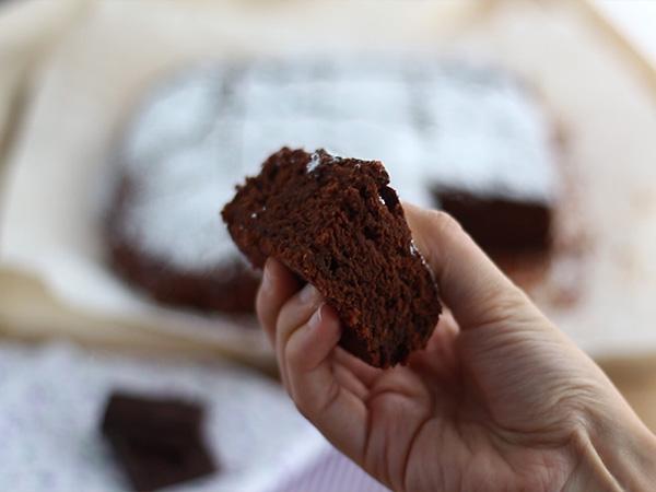Vegaaninen brownie ilman munia ja maitoa - Valmistelu askel 5