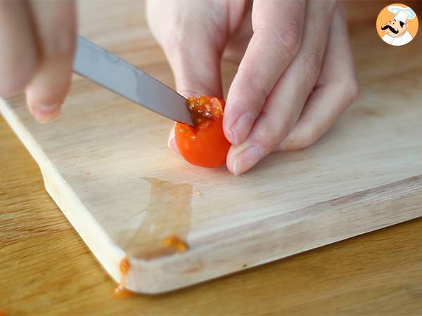 Margherita-lihapullat - Valmistelu askel 1