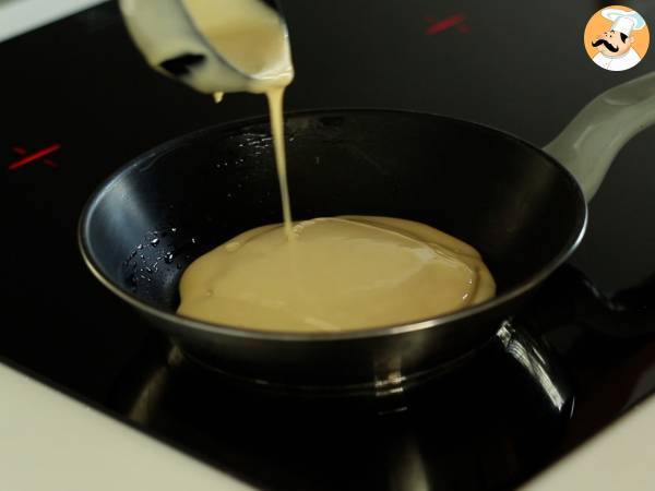 Croque-pannukakut - Valmistelu askel 4