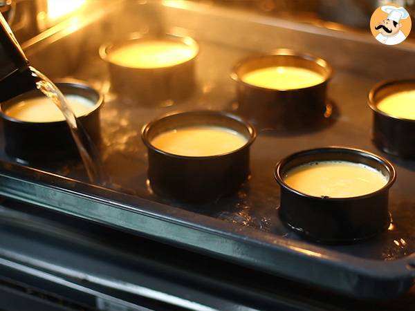 Kondensoidun maidon flan - Valmistelu askel 4