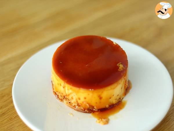 Kondensoidun maidon flan - Valmistelu askel 5