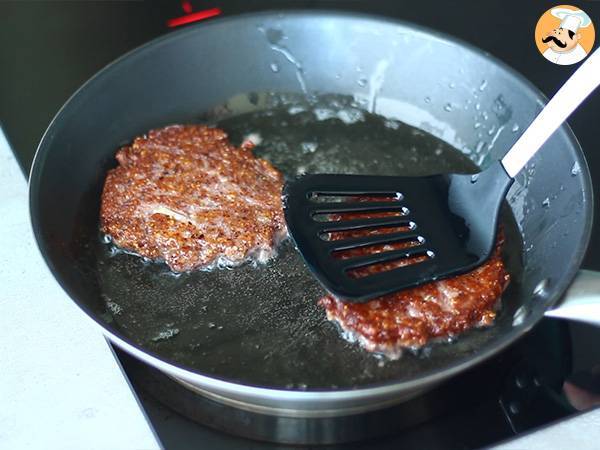 Kasvispihvit punaisista pavuista - Valmistelu askel 4