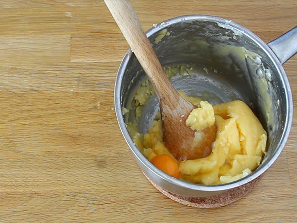 Gluteeniton choux-taikina - Valmistelu askel 3