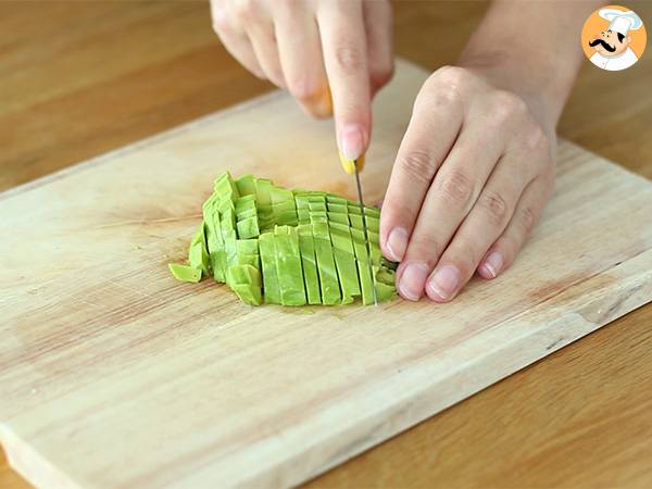 Lohi ja avokado-toastit - Valmistelu askel 1