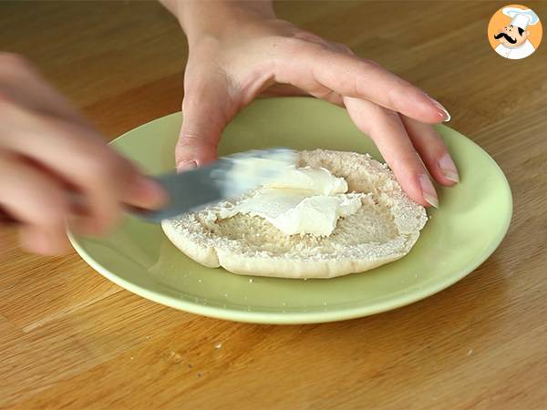 Voileipäkakku, raikas aperitiivikakku - Valmistelu askel 1