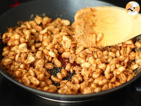 Praliinipähkinät, chouchous - Valmistelu askel 3