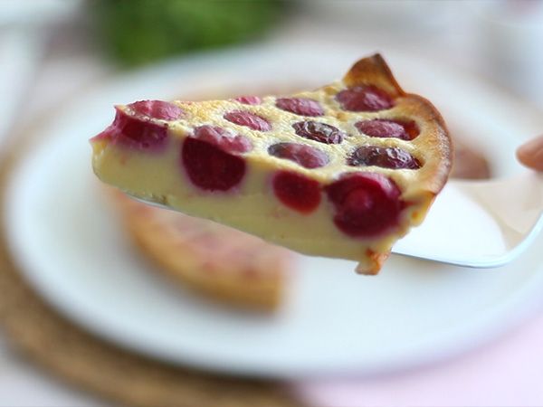 Kirsikkainen clafoutis, ultra sulava klassikko - Valmistelu askel 5