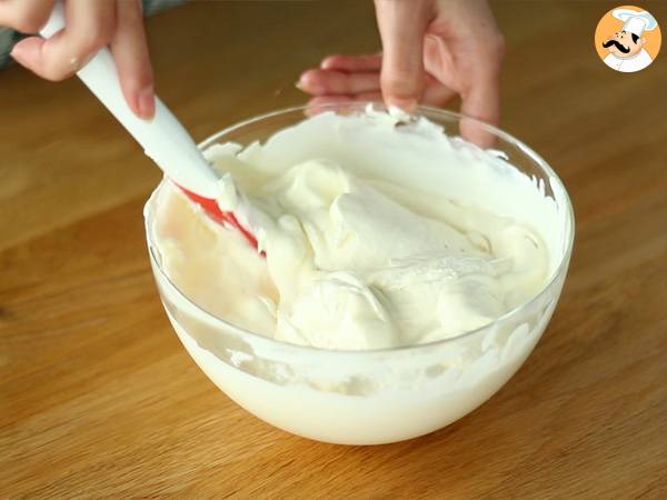 Sundae, makea amerikkalainen jäätelö - Valmistelu askel 2