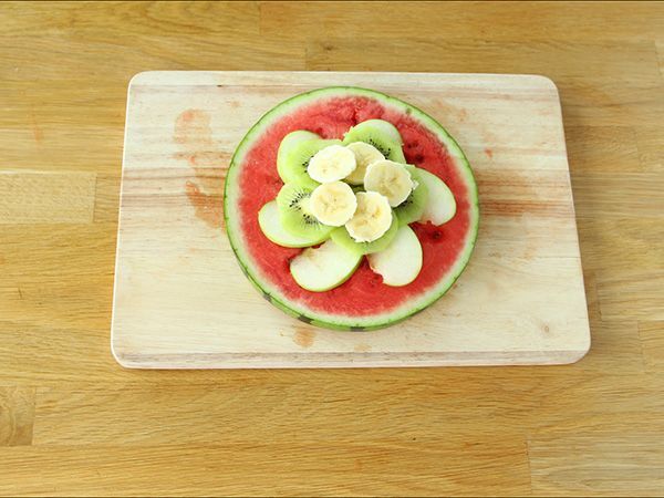 Vesimelonipizza - Valmistelu askel 4