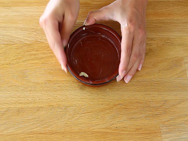 Pizza Kit Kat ja Suklaa Danette Jogurtti - Valmistelu askel 1
