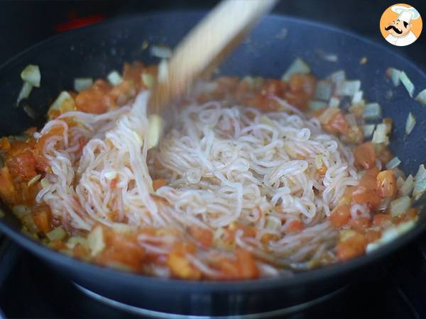 Konjac-spagetti provencelaiseen tyyliin - Valmistelu askel 4