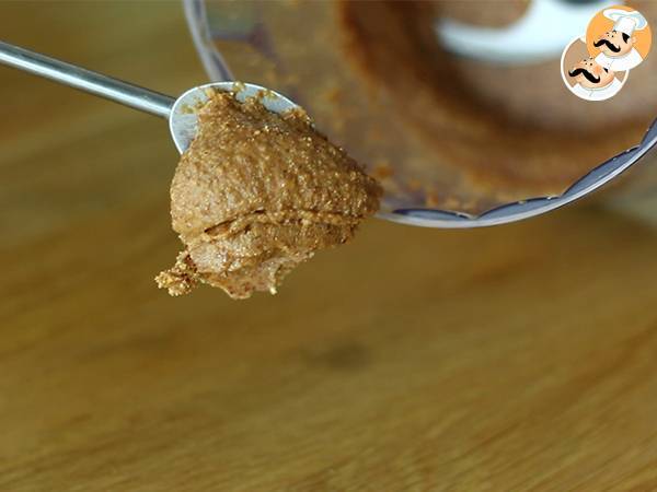 Kotitekoinen praliné (praliinitahna) - Valmistelu askel 4