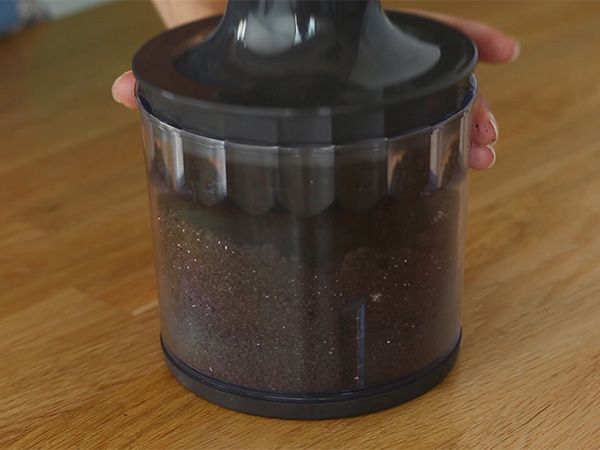 Maapähkinävoibrownie ja Oreo-keksit - Valmistelu askel 1