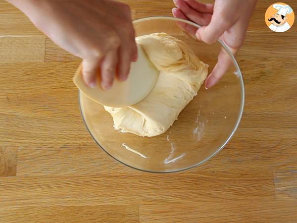 Tarte tropézienne selitetty askel askeleelta - Valmistelu askel 3