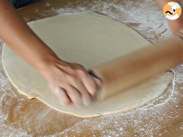 Kondensoitu maito croissantit - Valmistelu askel 3