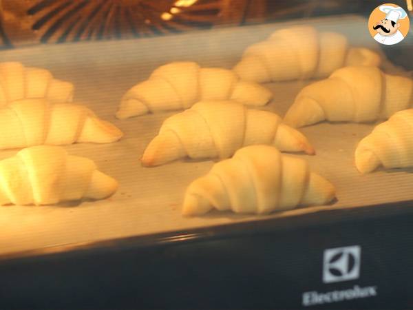Kondensoitu maito croissantit - Valmistelu askel 6
