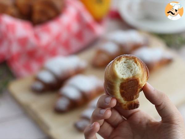 Kondensoitu maito croissantit - Valmistelu askel 7