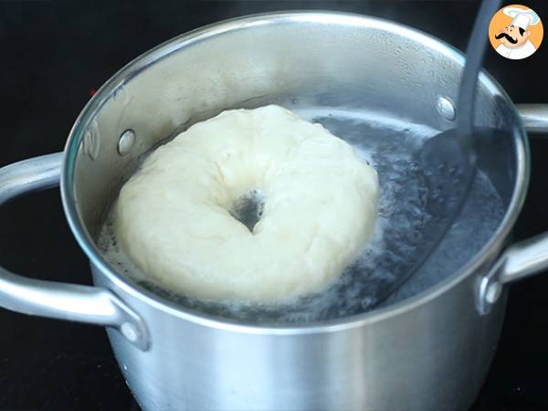 Kotitekoiset bageleita - Valmistelu askel 5