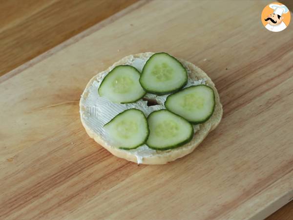 Kasvisbagel - Valmistelu askel 2