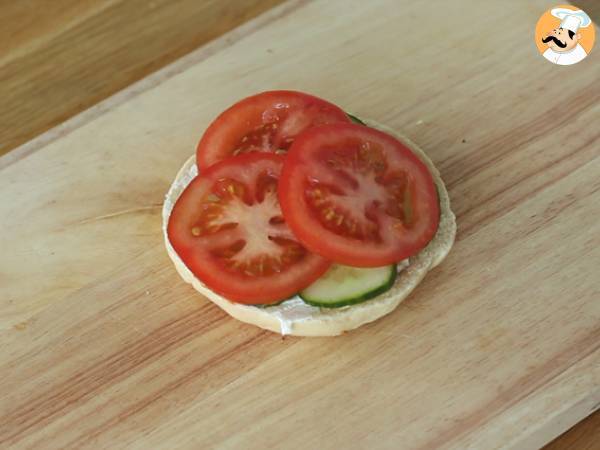 Kasvisbagel - Valmistelu askel 3