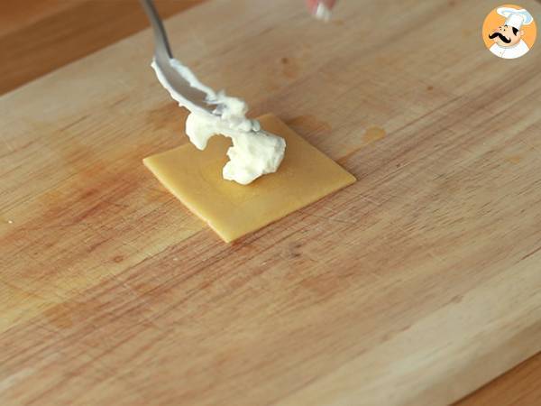 Ricotta ravioli, vaiheittainen resepti - Valmistelu askel 6